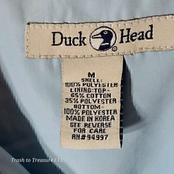 Duck Head Joggers Jacket Pants Coat Set M L - Picture 5 of 10